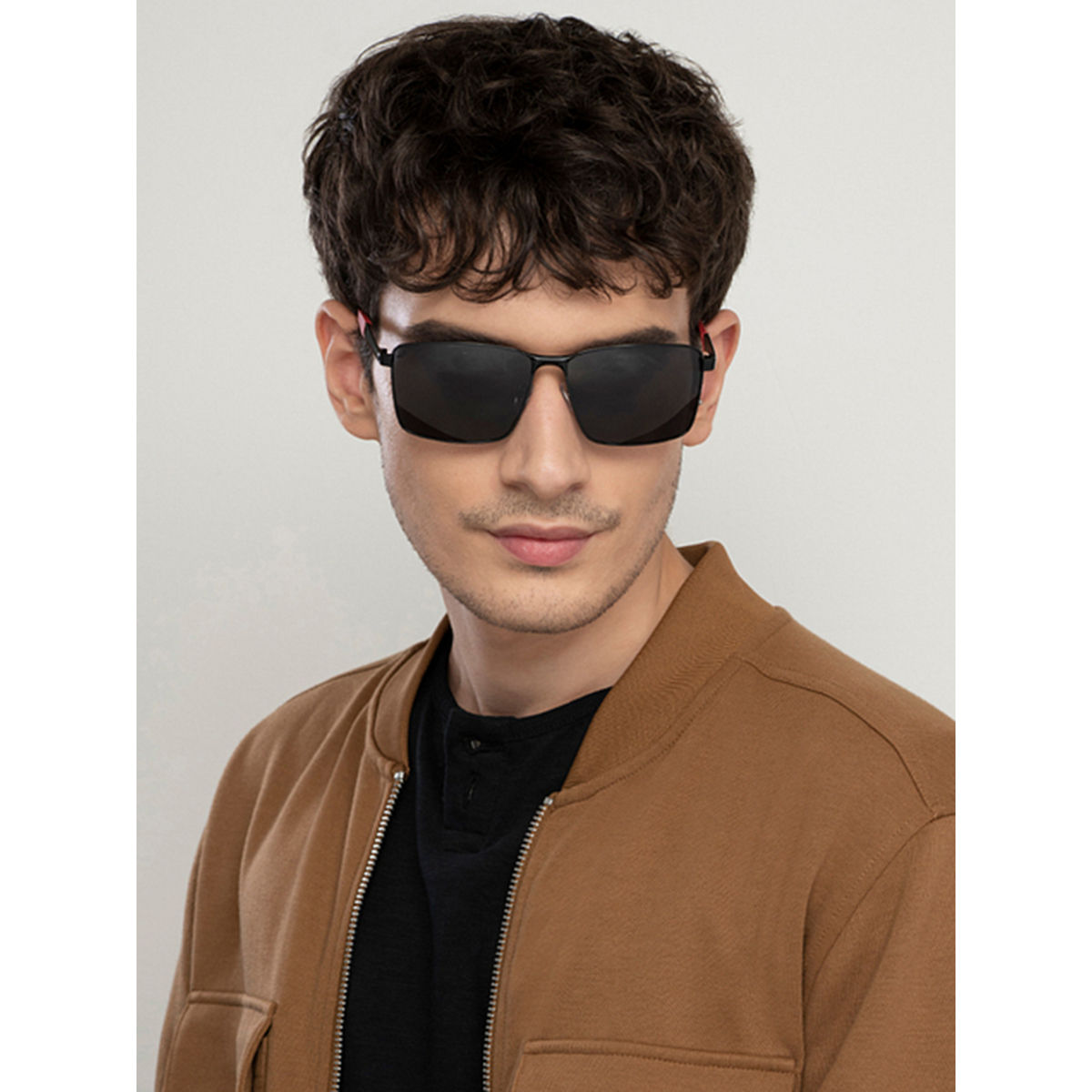 Buy Vincent Chase By Lenskart Polarized & Uv Protected Square Sunglass For  Men & Women Brown Vc S11113 Online